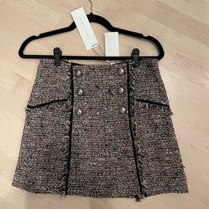 Veronica beard starch skirt